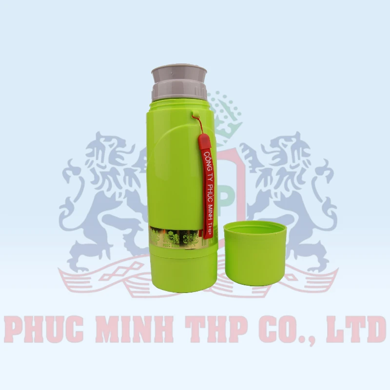 Phích nước du lịch nút bấm tự động 500mL - Bình thủy mini du lịch dung tích 500mL - HP 321L