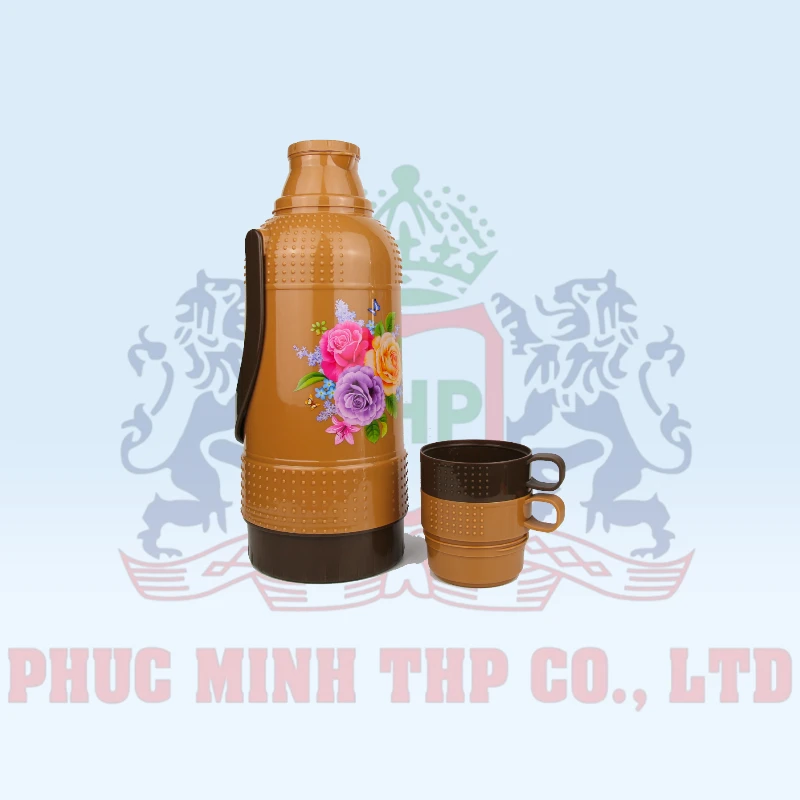 Phích nước nhựa nút bấm tự động 3.2L - Bình thủy lớn dung tích 3.2L - HP 0919L