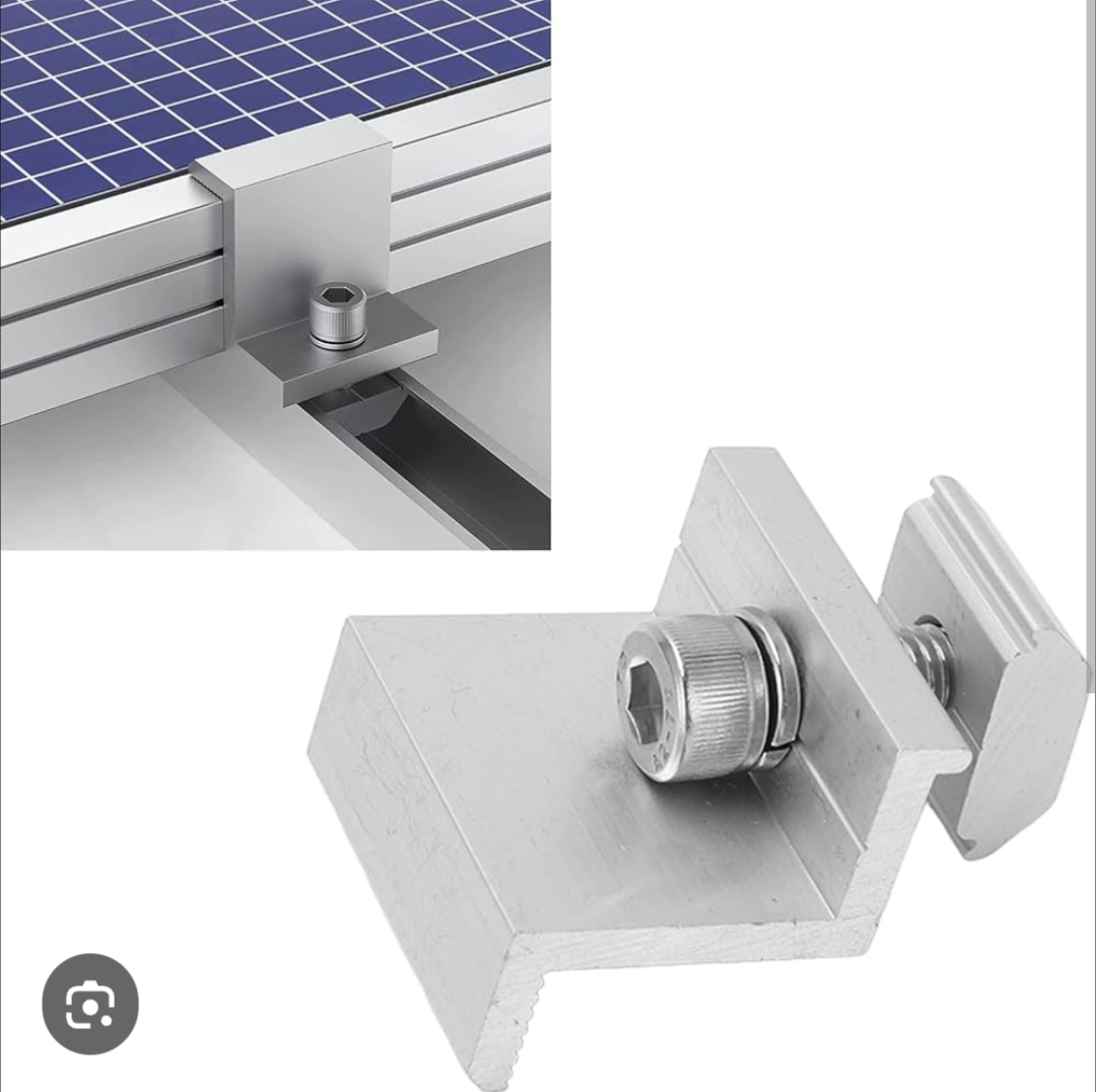 Solar End Clump Z Type (40mm) Heavy Duty Mounting Fitting