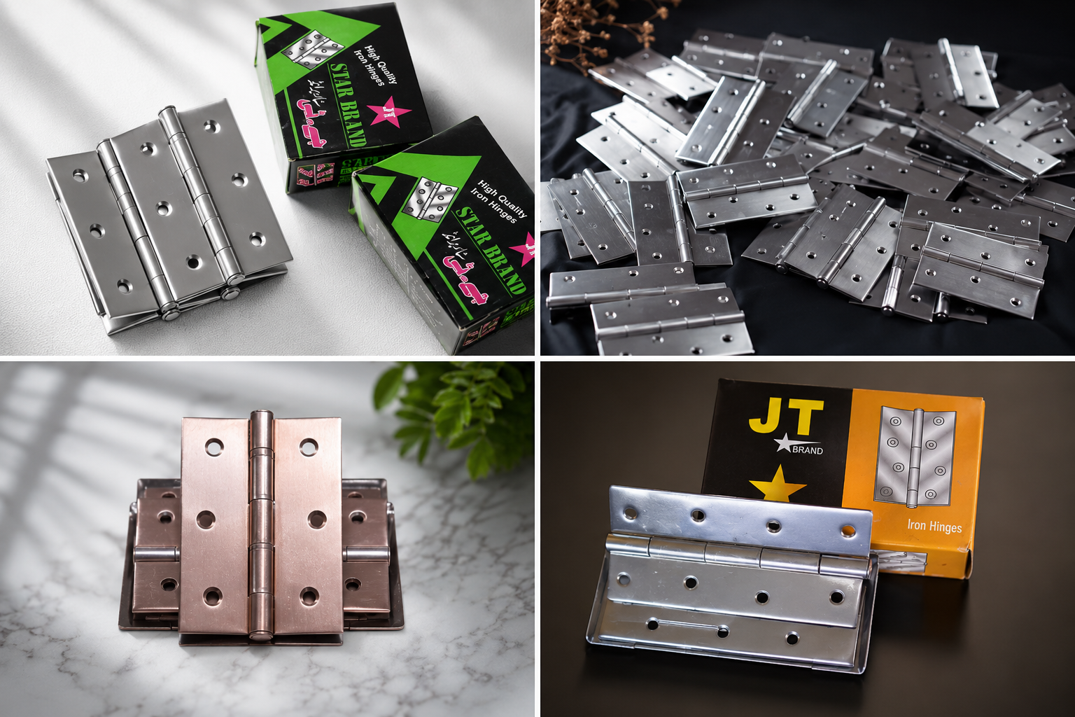 Heavy Duty Butt Hinges (Premium Door Fitting)
