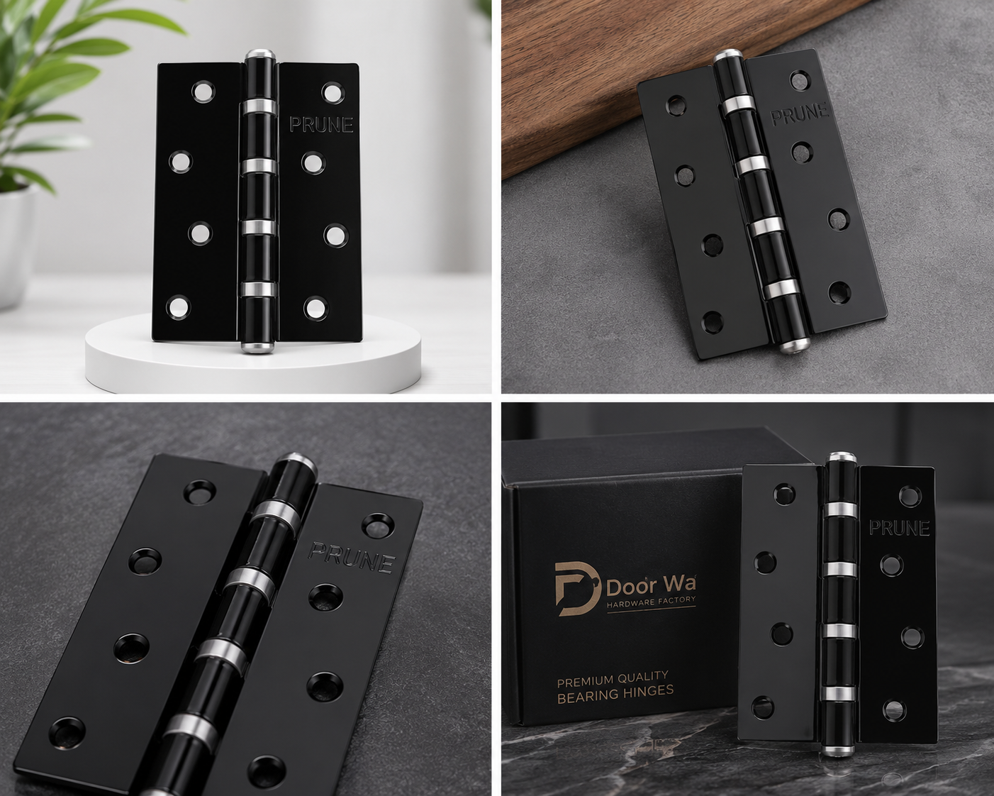 Heavy Duty Bearing Hinges (Premium Door Fitting)