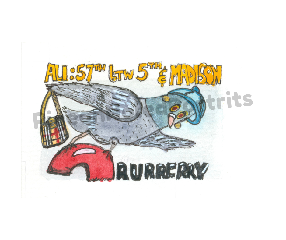 Ali 57th btw 5th & Madison Art Print