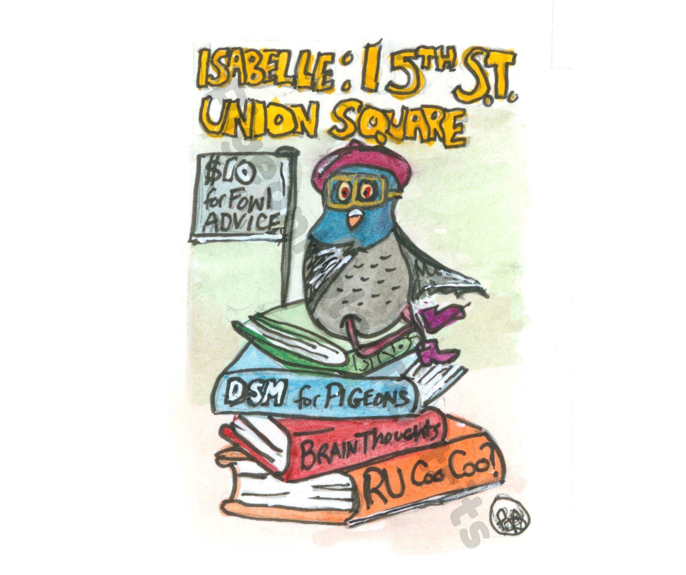 Isabelle: 15th. St. Union Square Print