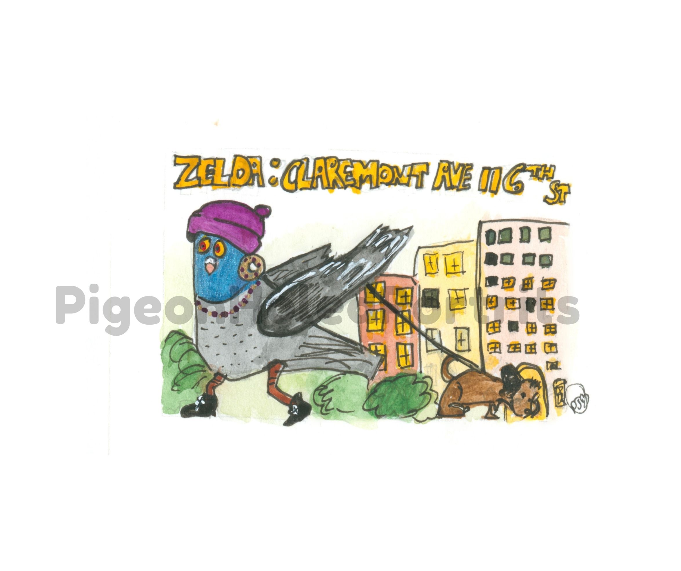 Zelda Claremont Ave 116th St. Art Print