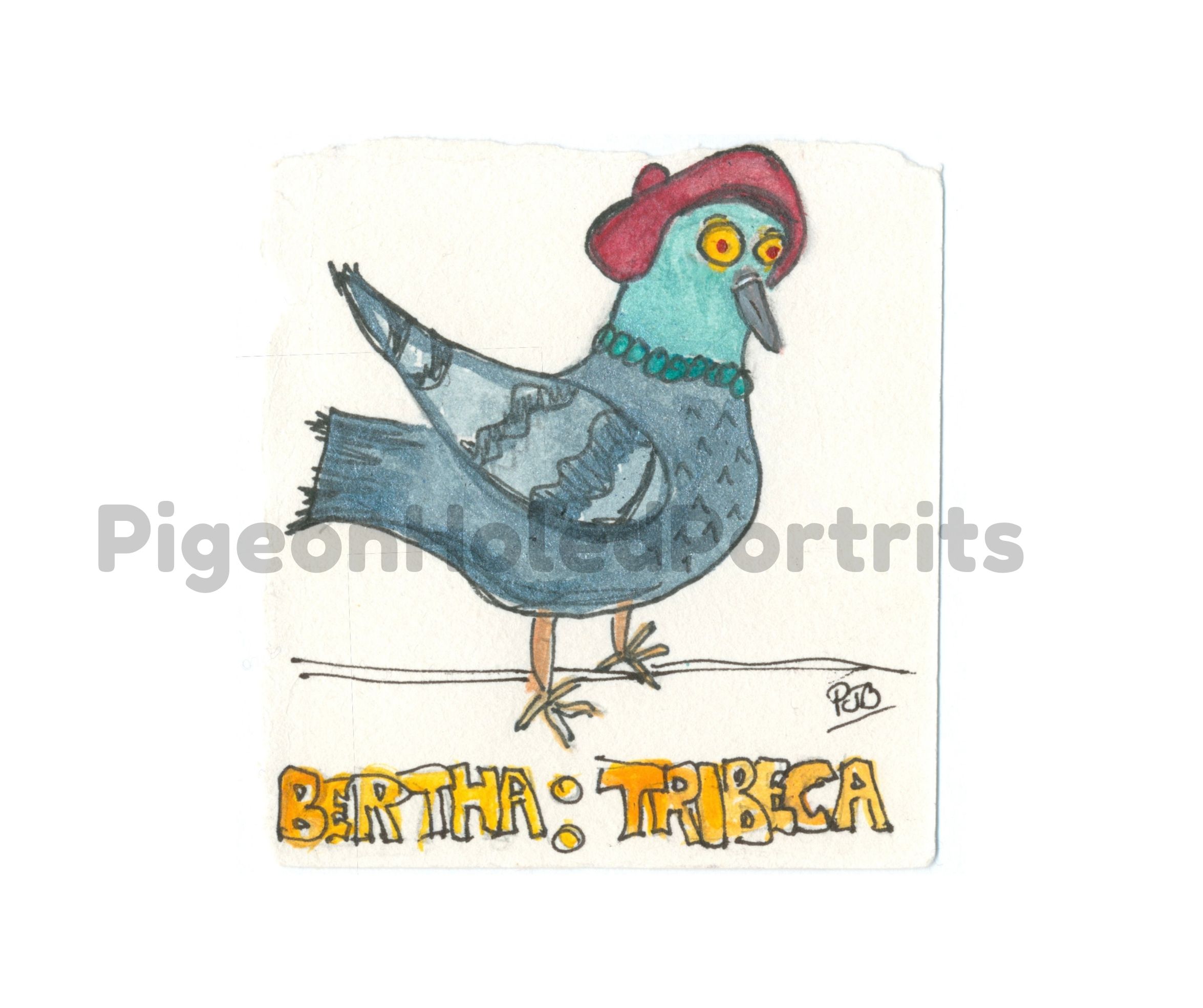 Bertha: Tribeca Art Original