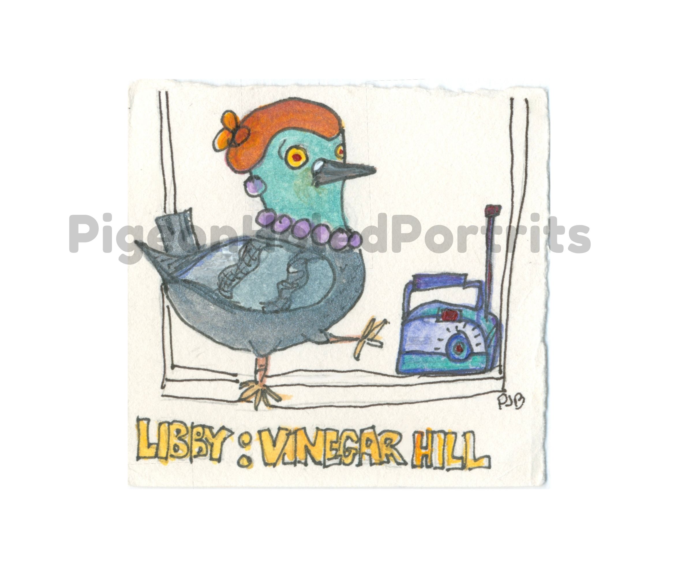 Libby Vinegar Hill Art Print