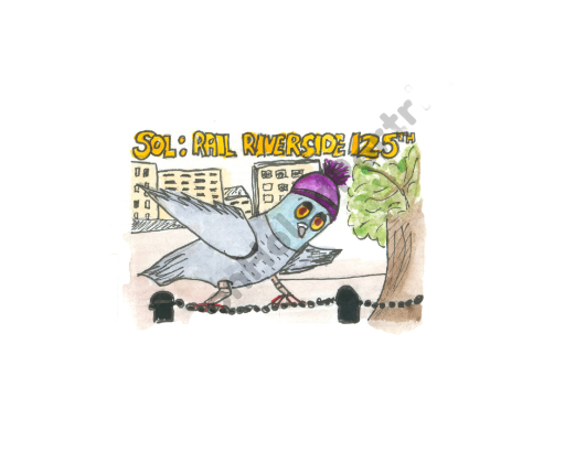 Sol 125th St. Riverside Print