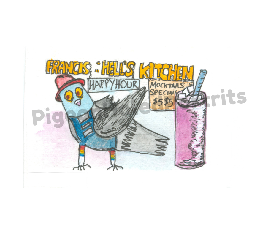 Francis Hell's Kitchen Art Original