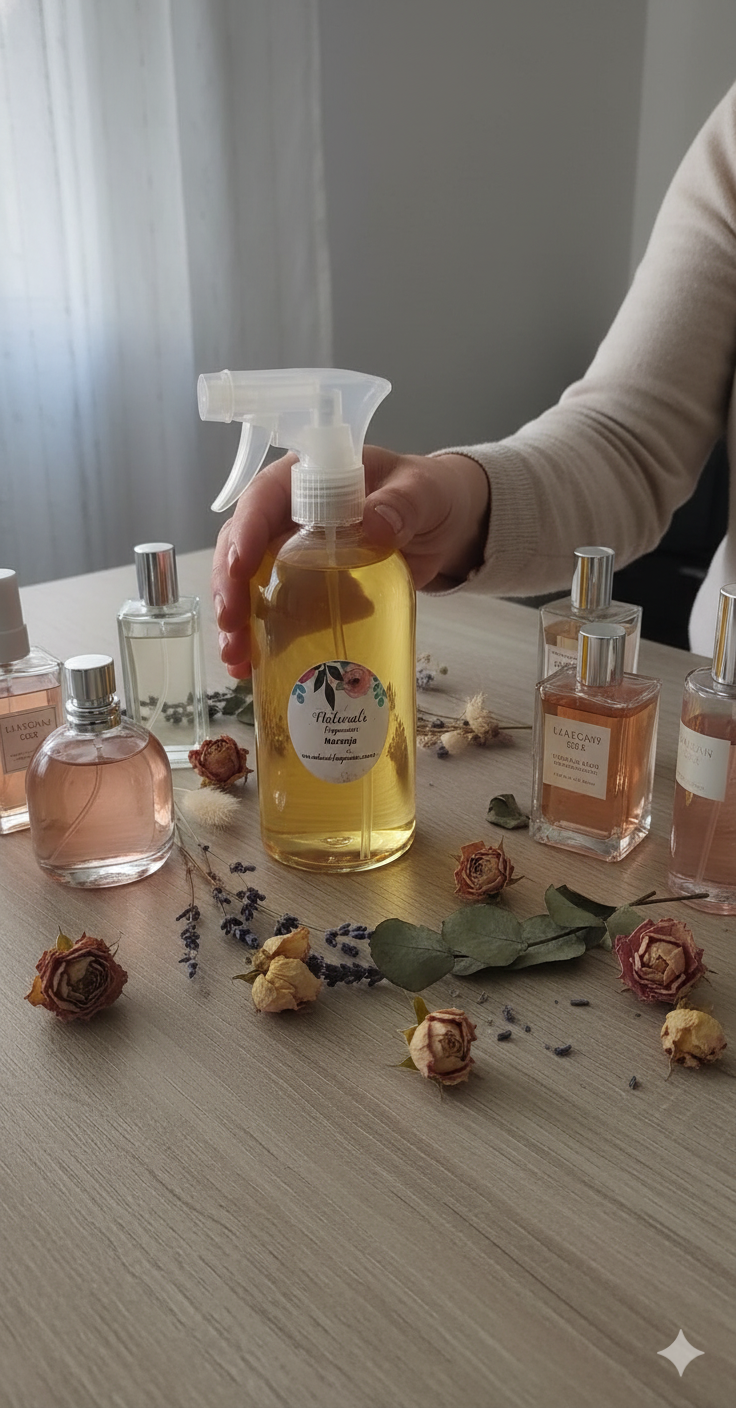 Perfume textil.