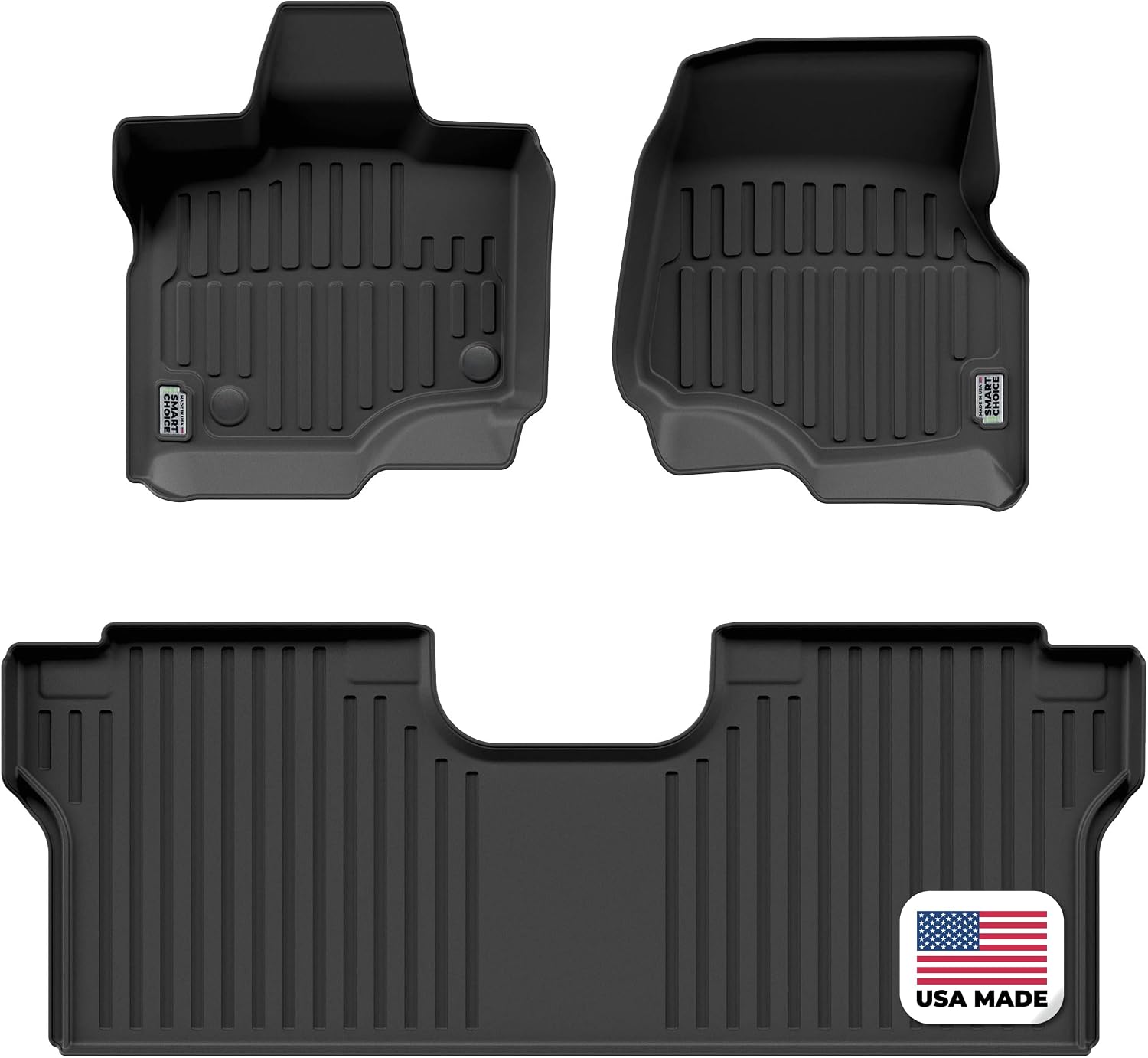 All-Weather Car Floor Mats Set