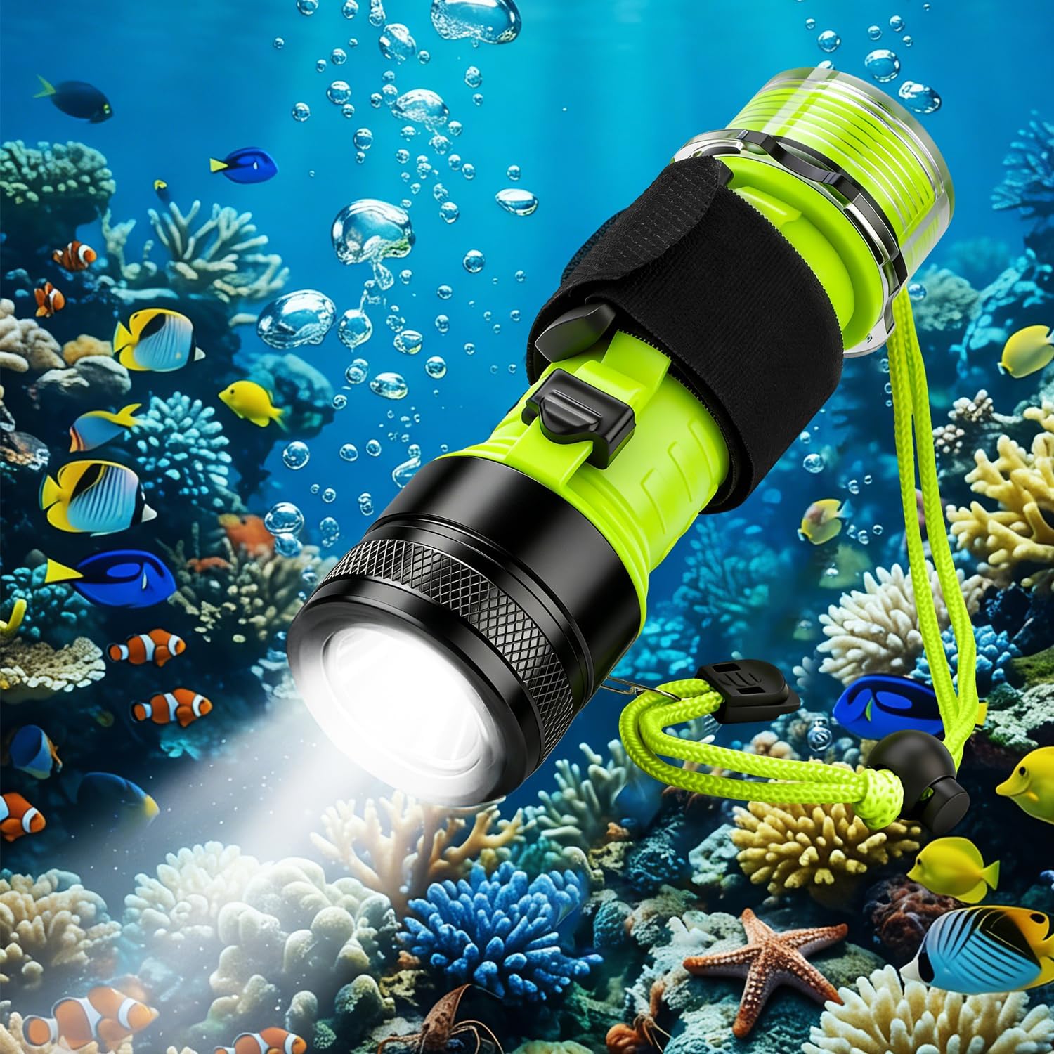 Waterproof Diving Flashlight