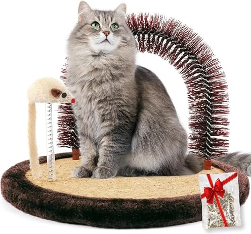 Cat Self-Grooming Arch Play Mat