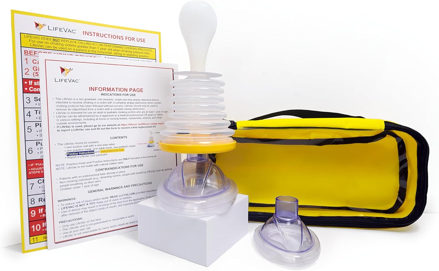 LifeVac Choking Rescue Device Kit