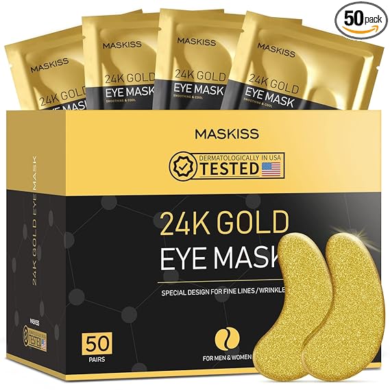 24K Gold Eye Mask
