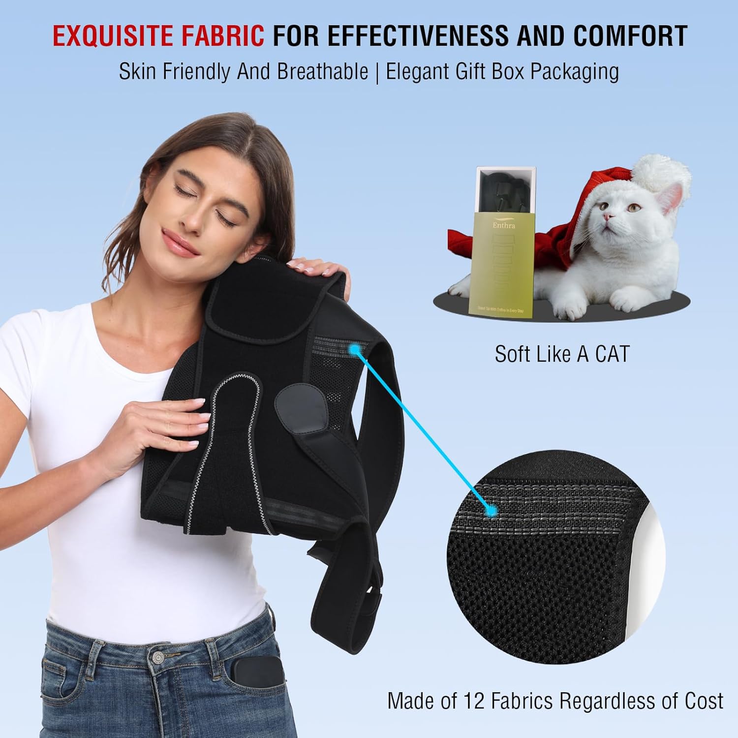 Adjustable Posture Corrector Brace