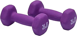 3lb Neoprene Dumbbells - Pair