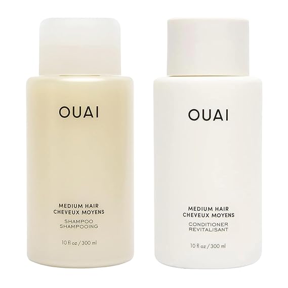 OUAI Medium Hair Shampoo & Conditioner Set