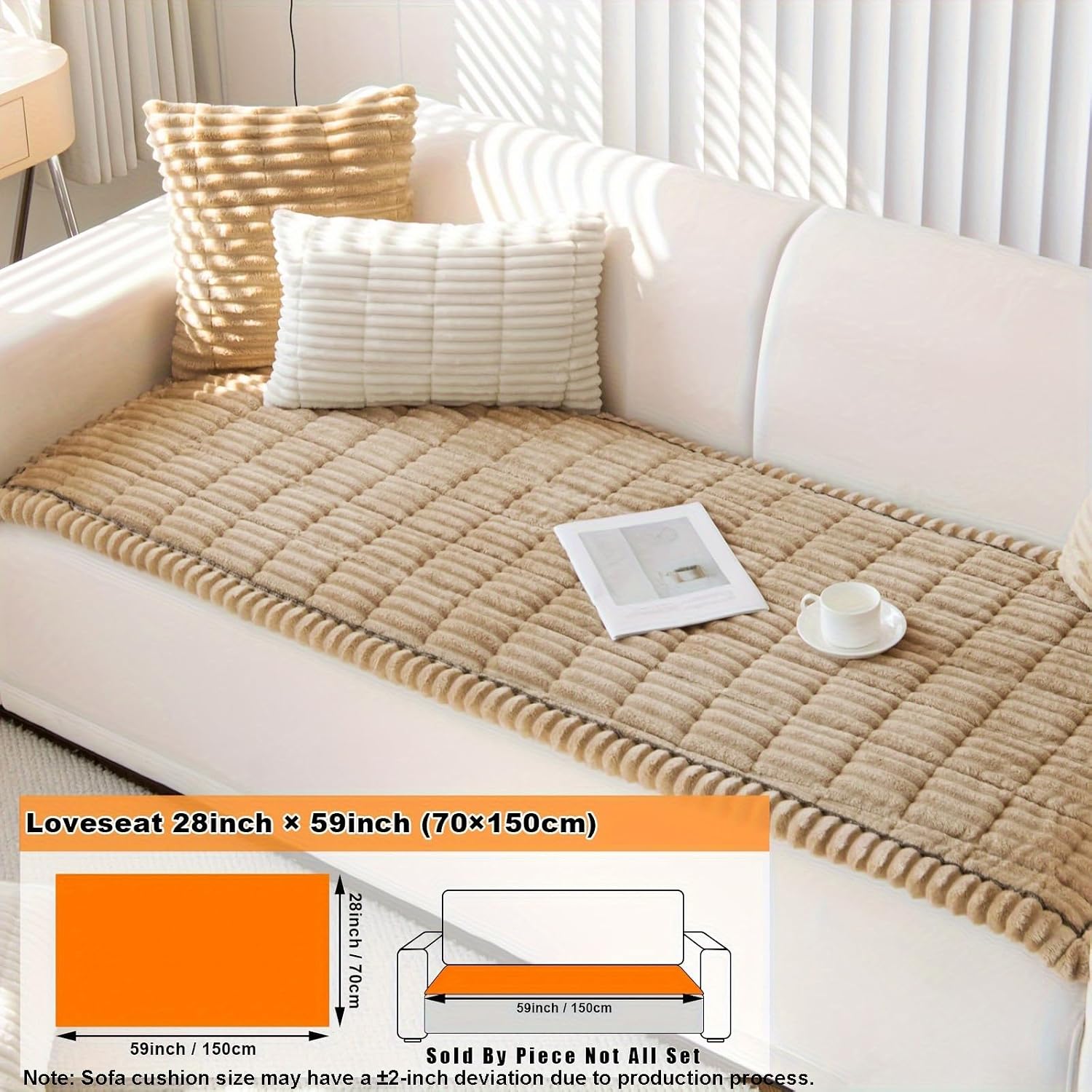 Cozy Quilted Sofa Cover