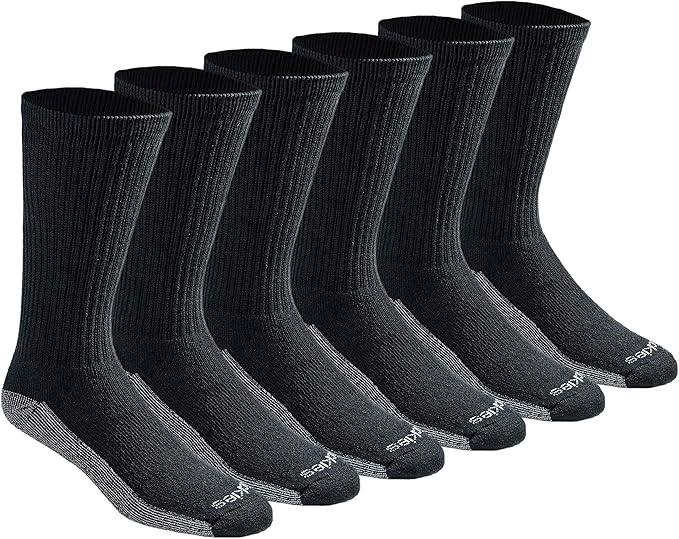 Men's Athletic Crew Socks 6-Pack