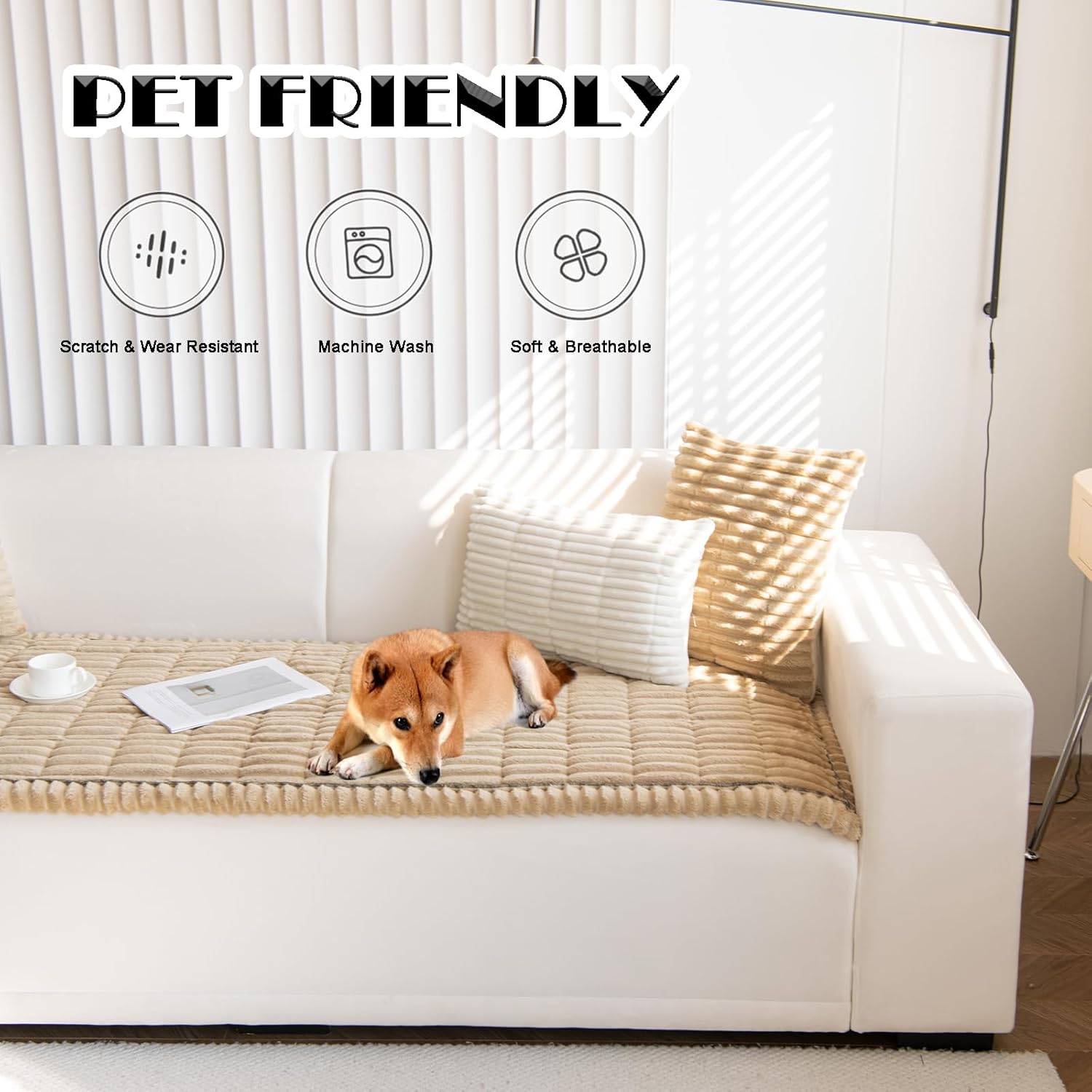 Cozy Quilted Sofa Cover
