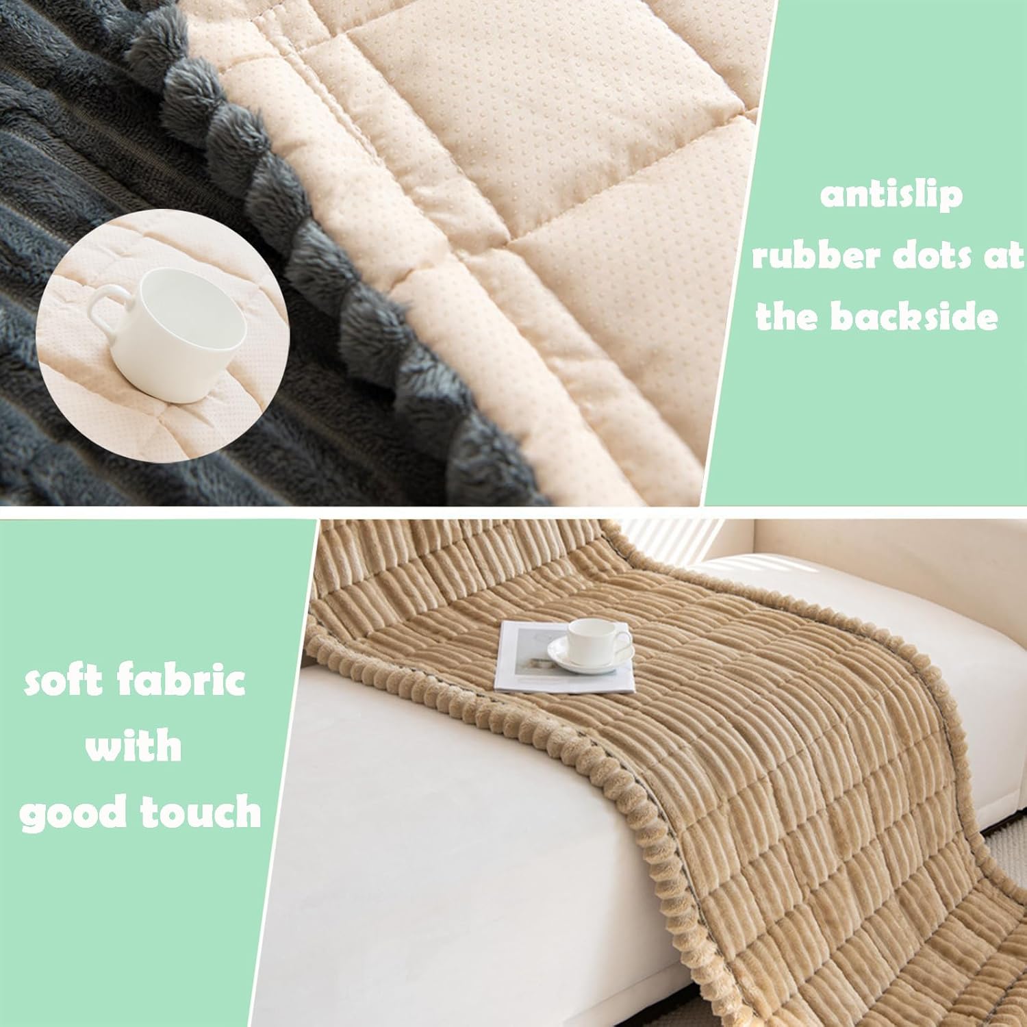Cozy Quilted Sofa Cover