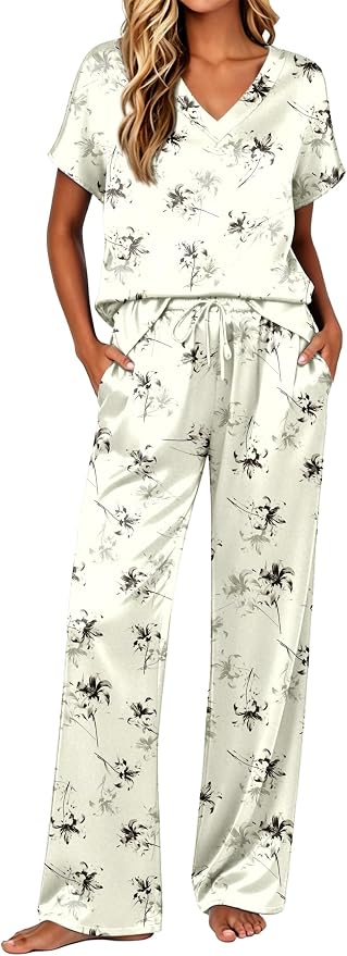 Bohemian Print Pajama Set