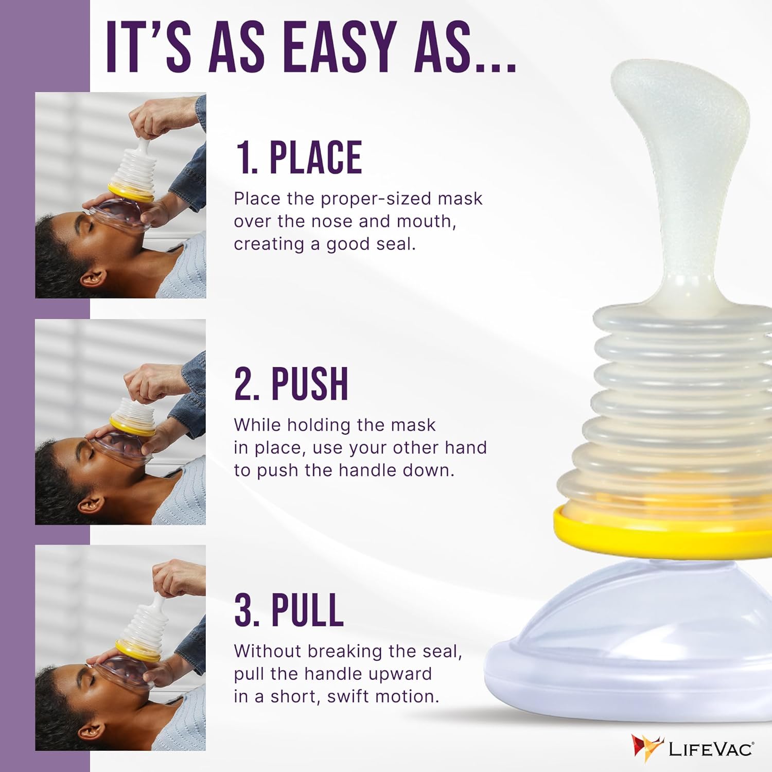 LifeVac Choking Rescue Device Kit