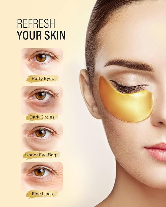 24K Gold Eye Mask