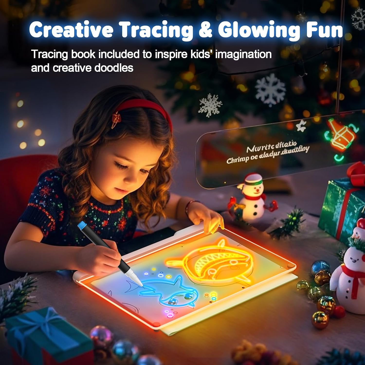 LED Glow Drawing Board