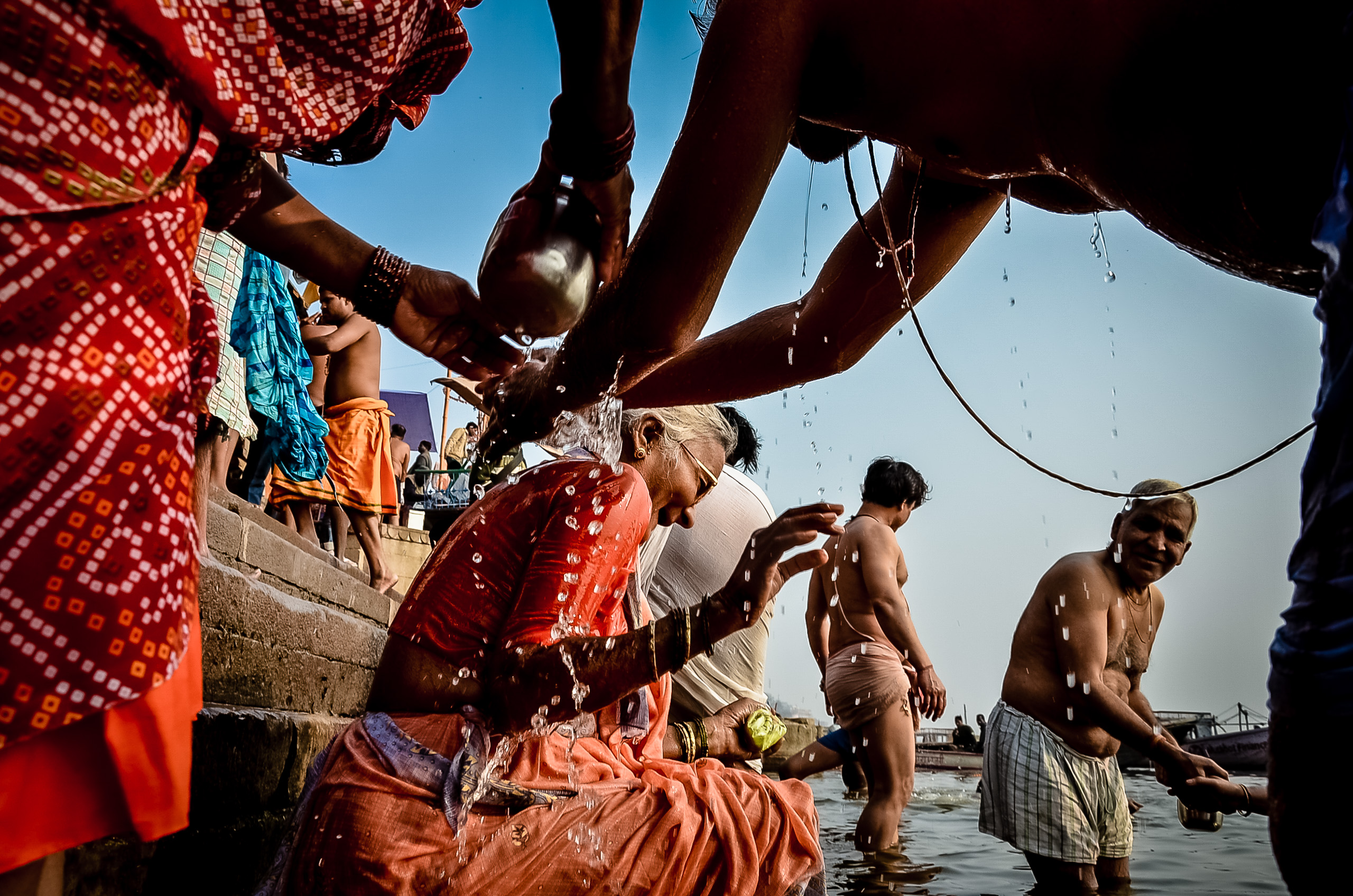 Ganges River Ritual Photograph