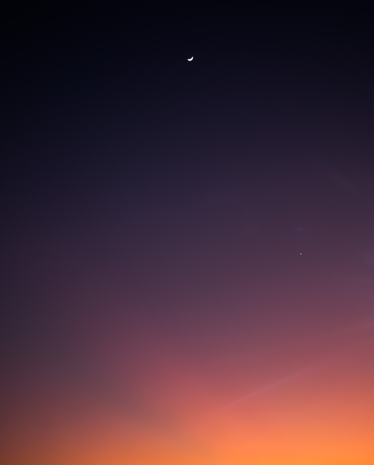 Twilight Crescent Wall Art