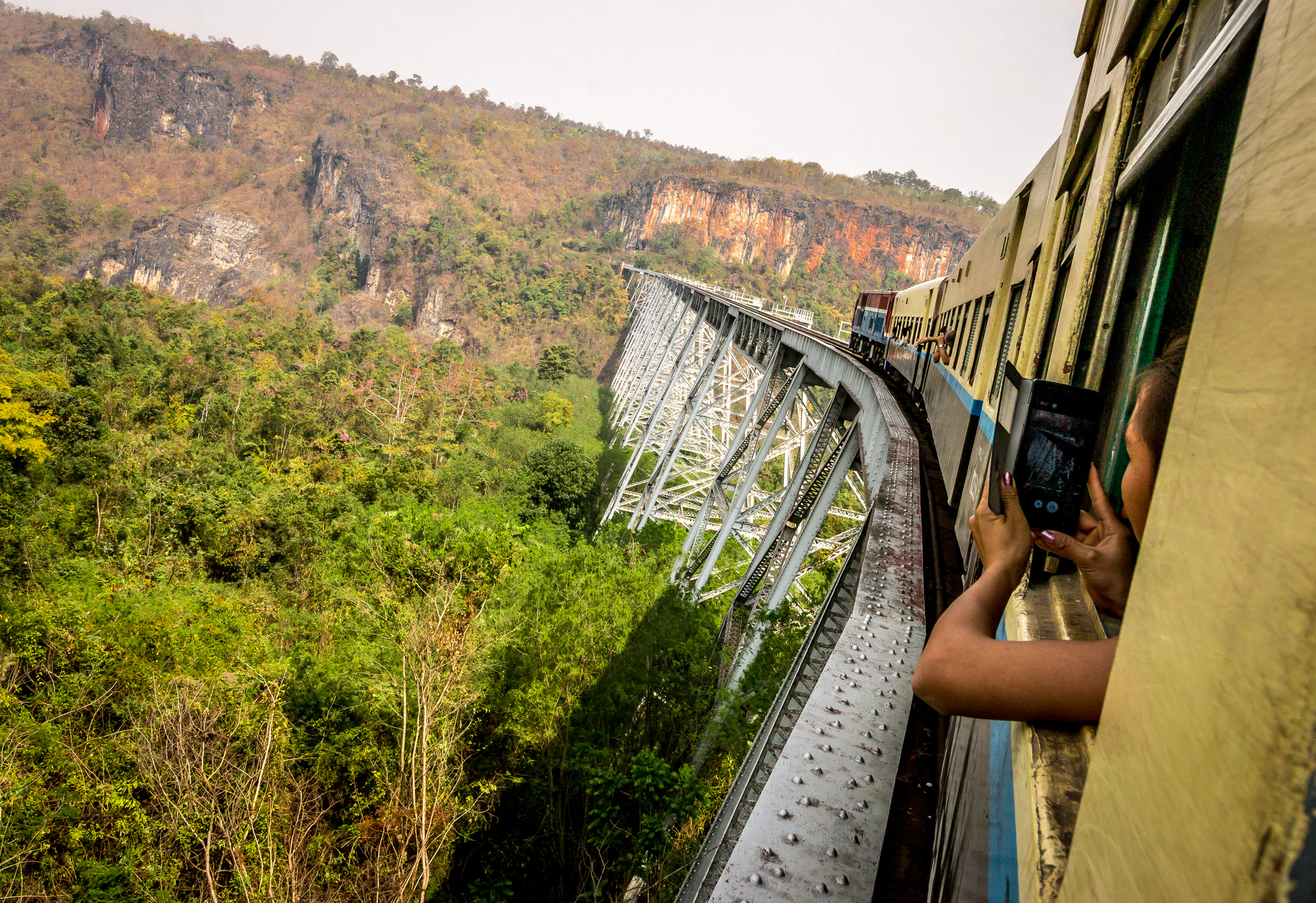 Myanmar Scenic Railway Journey