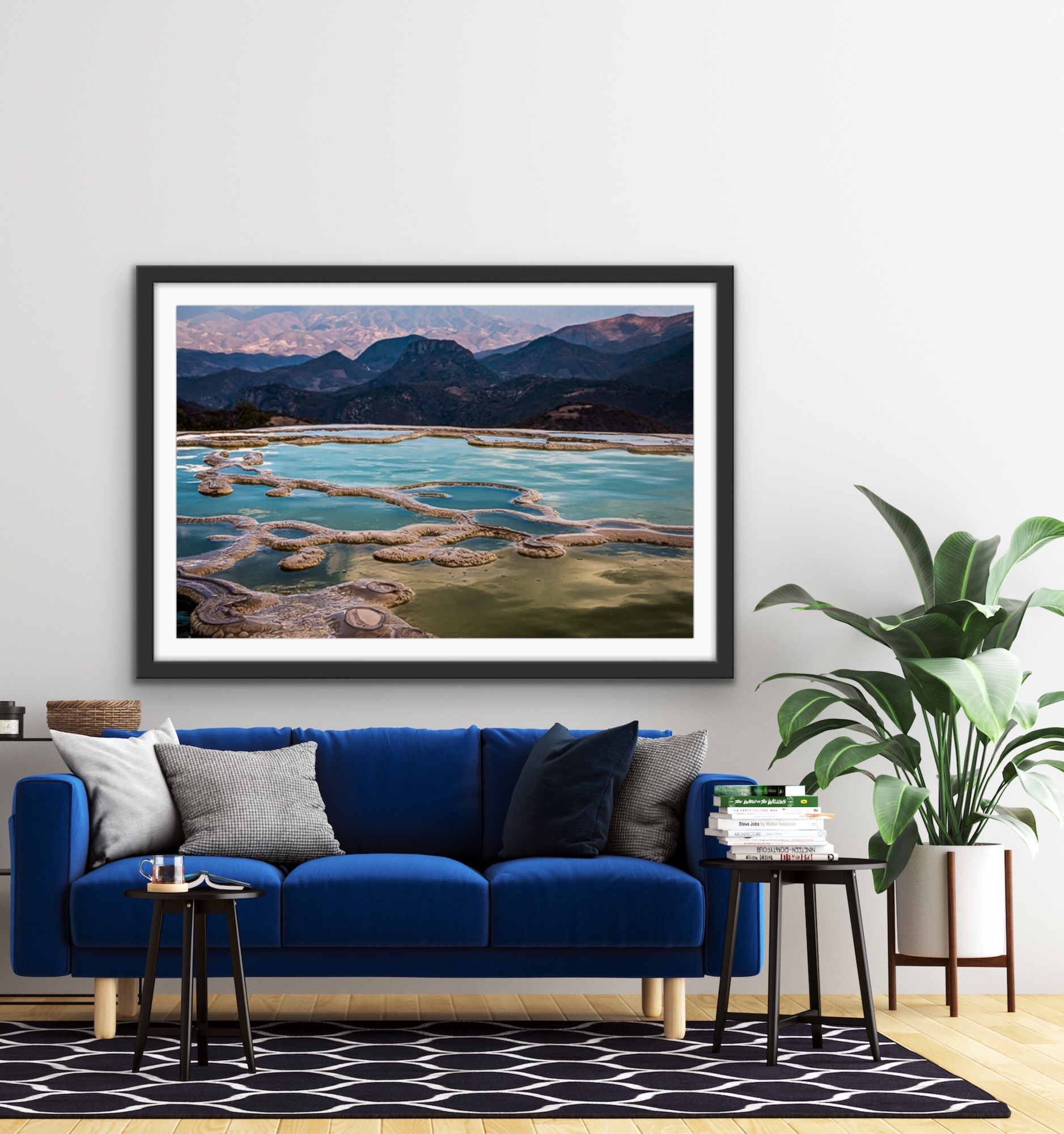 Scenic Mountain Lake Wall Art