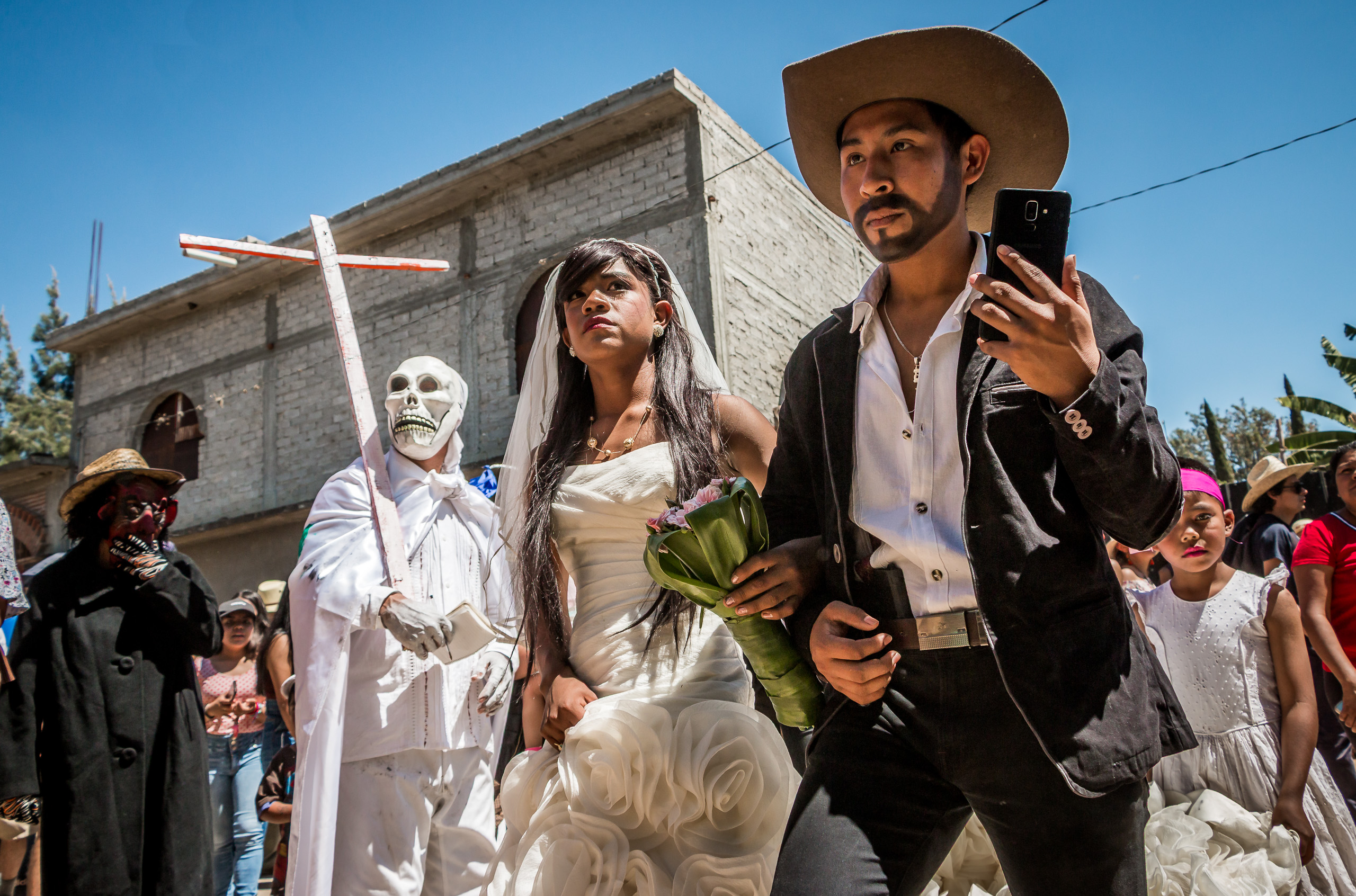 Oaxacan Carnival Festival Wedding