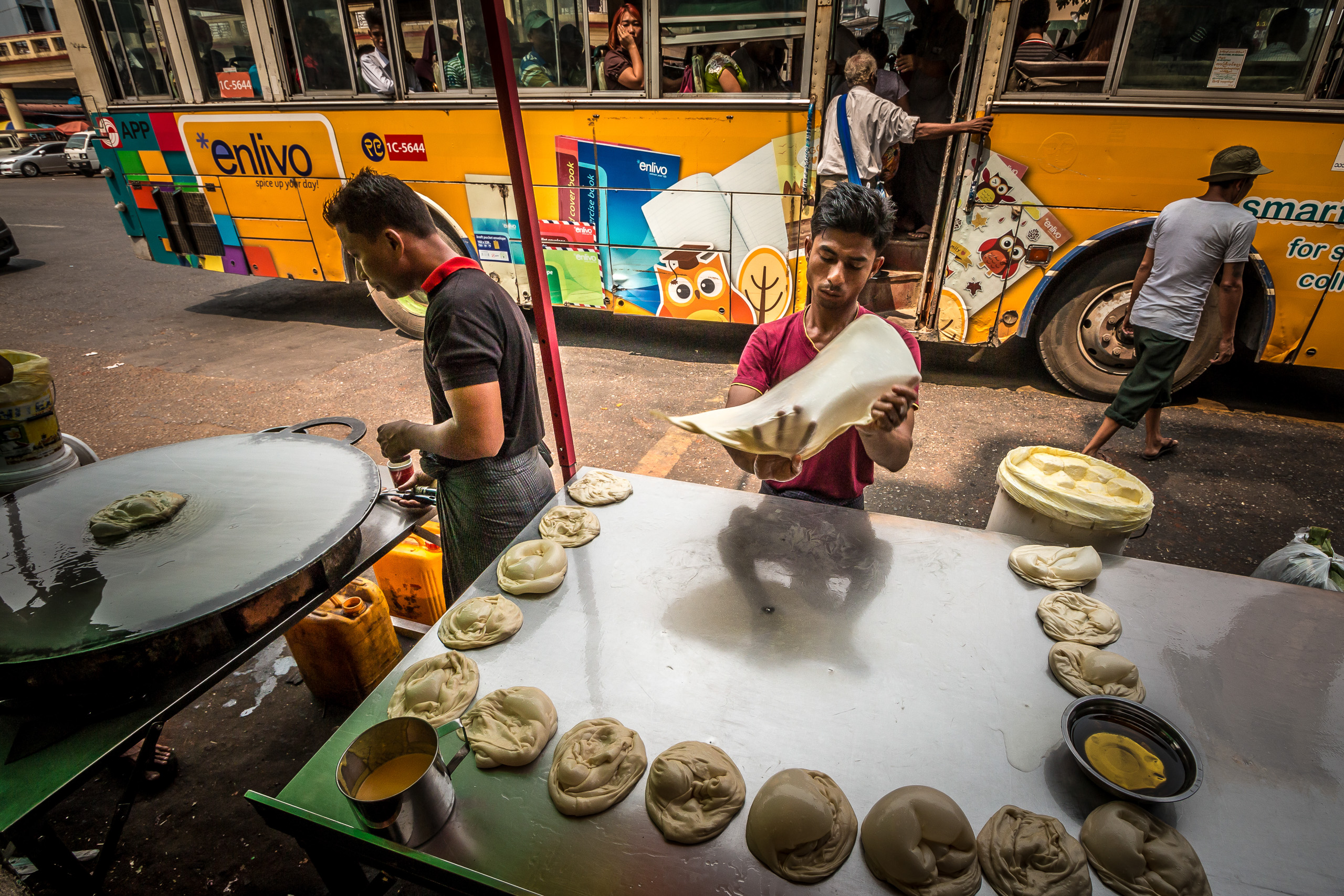 Fresh Street Roti Wall Art Print