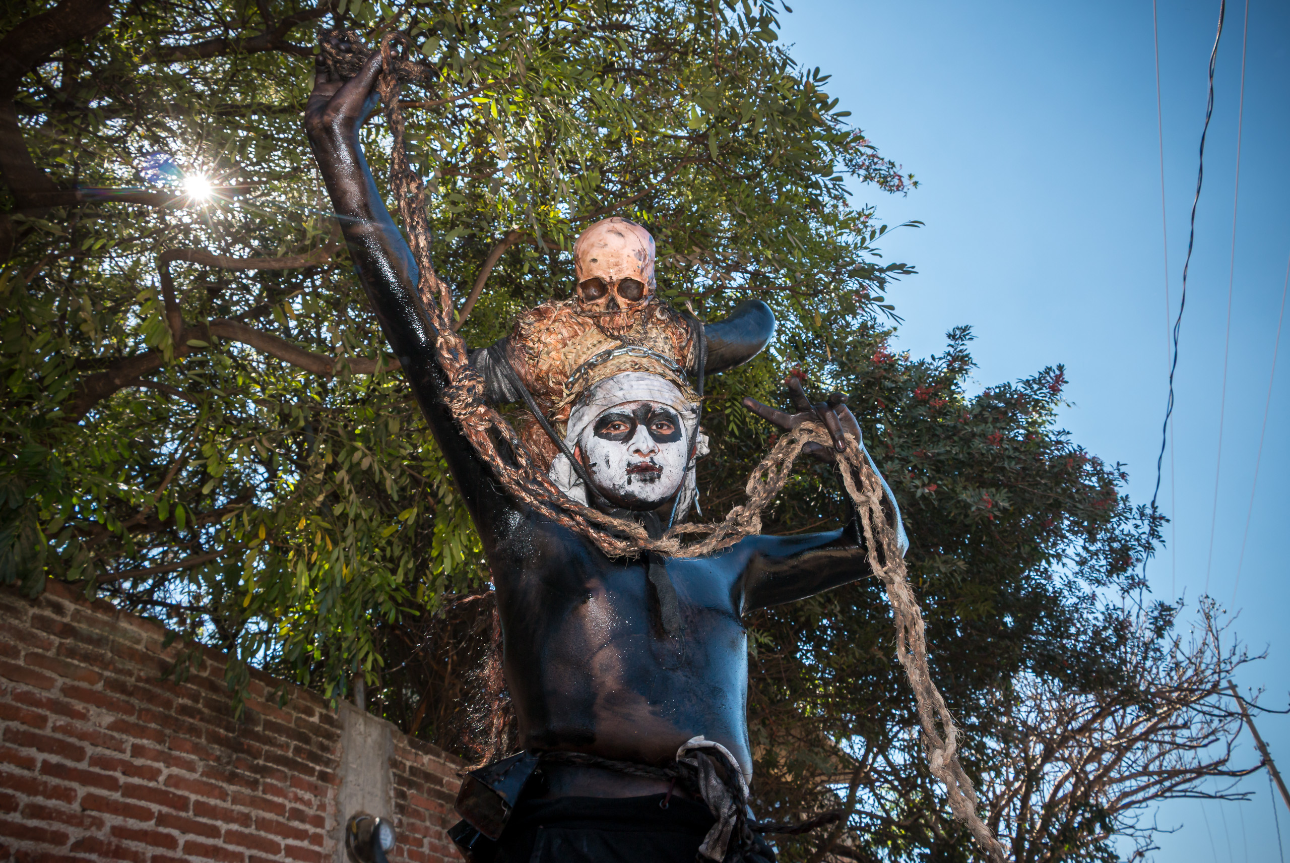 Carnival in Oaxaca Ritual Costume Photo Print