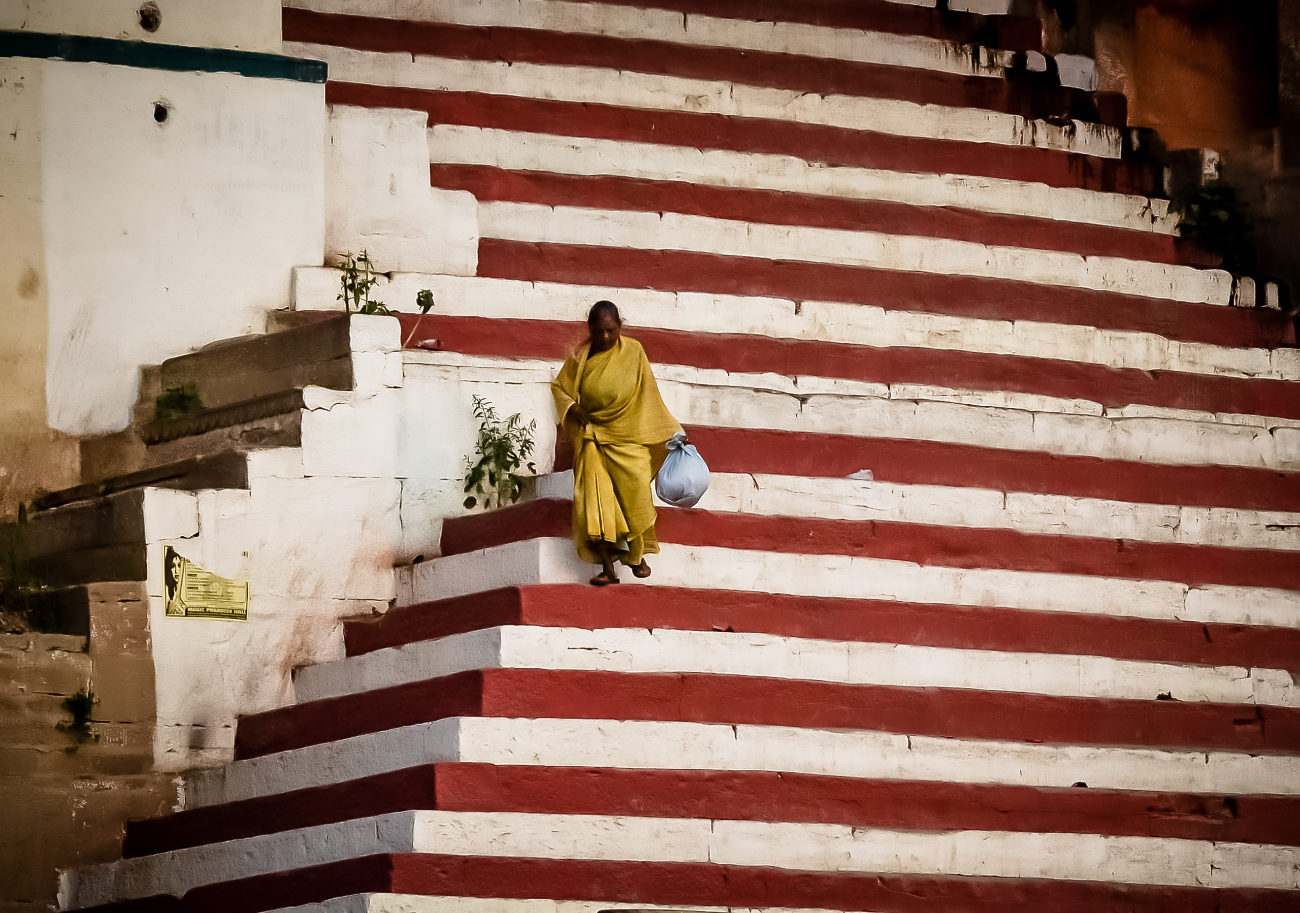 Indian Steps Wall Art Print