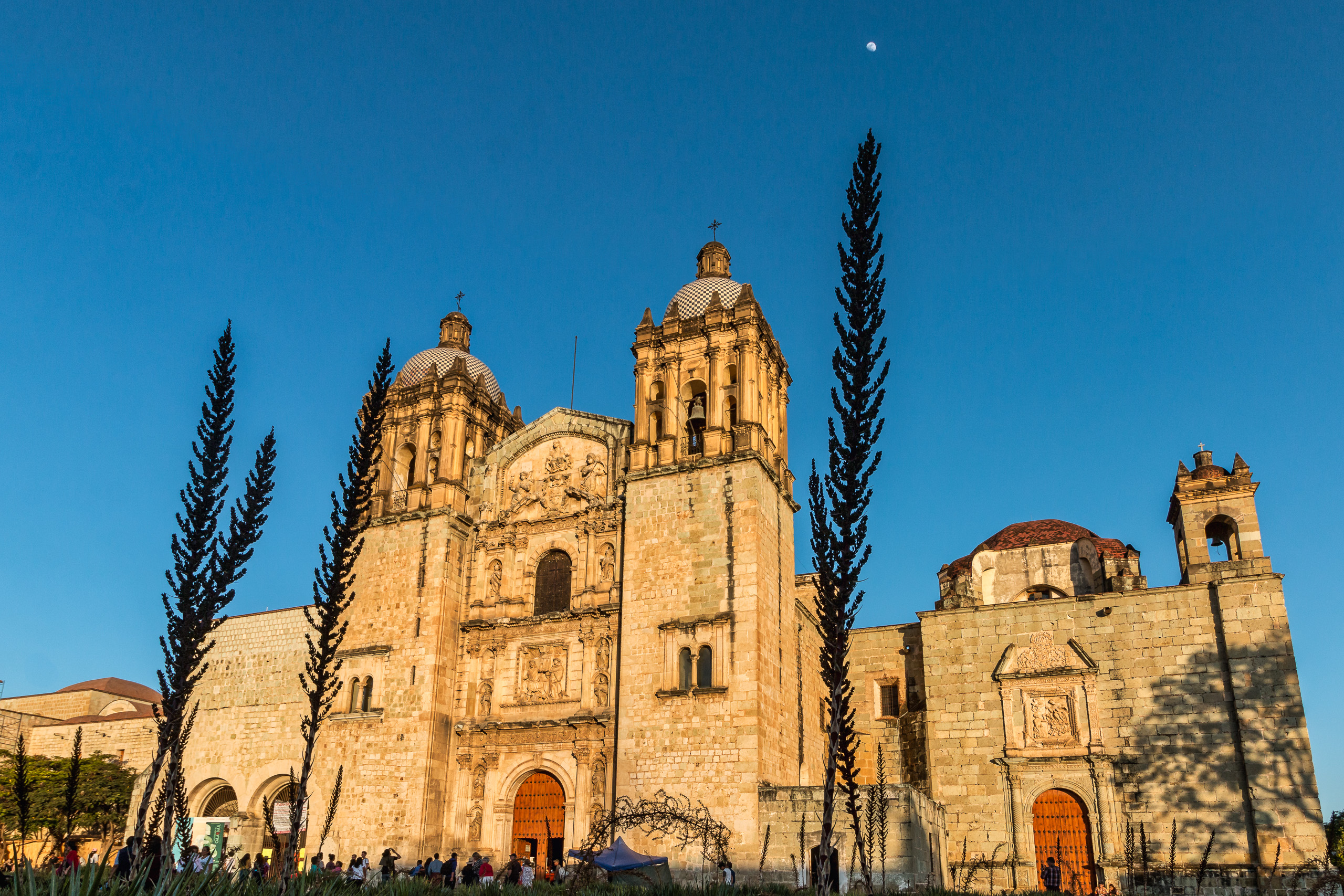 Oaxaca Cathedral Canvas Print