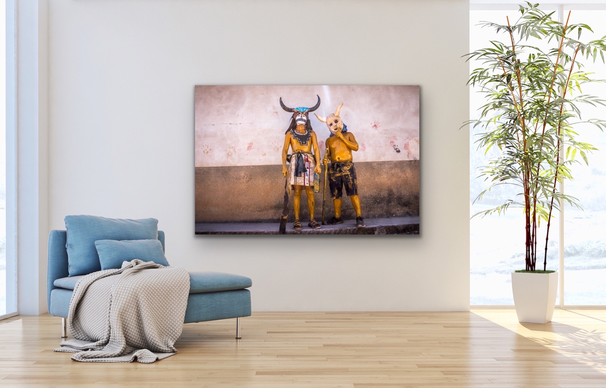 Oaxaca Carnival Portrait Photo Print or Canvas