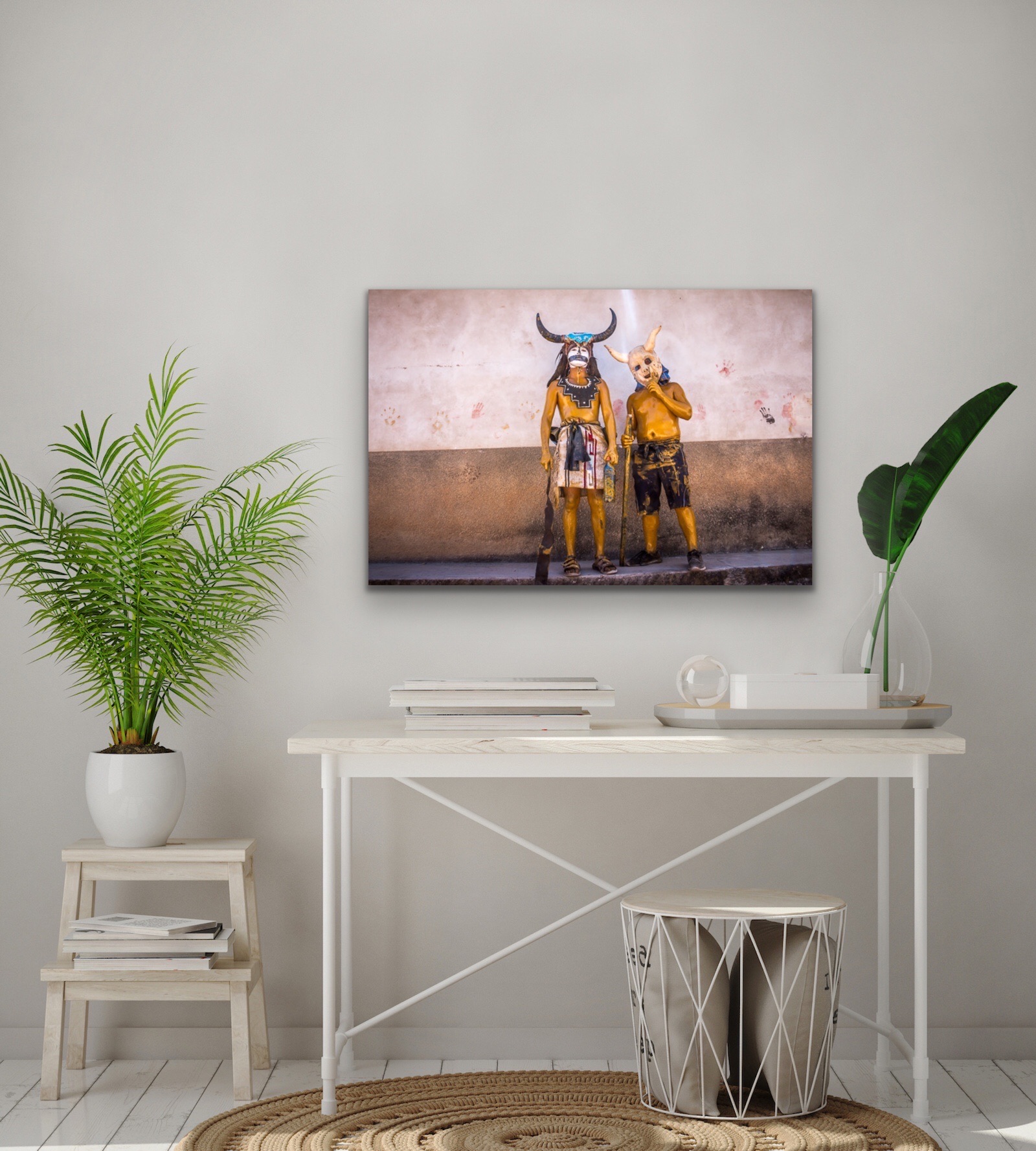 Oaxaca Carnival Portrait Photo Print or Canvas