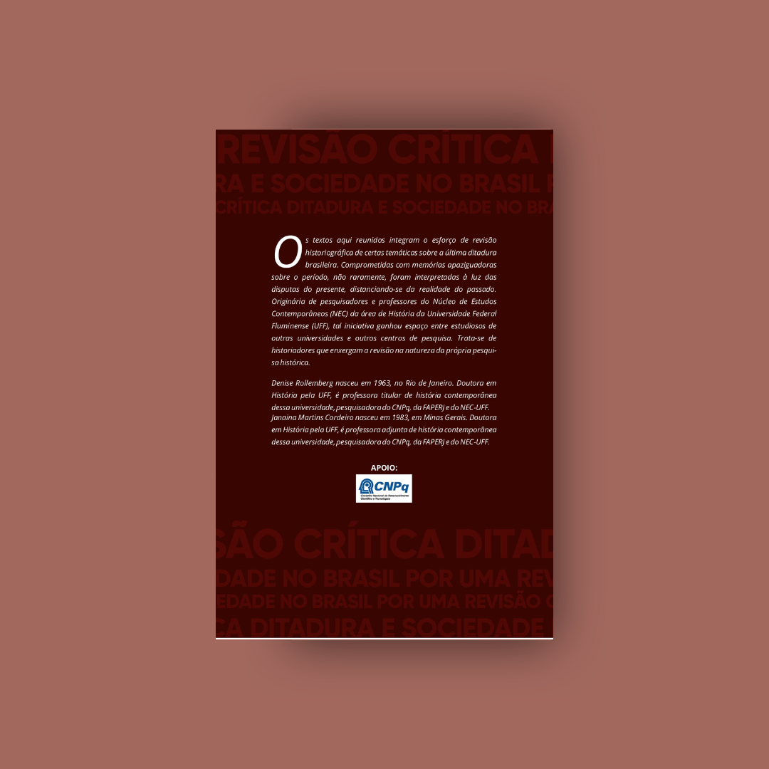 Por uma Revisão Crítica - Org. Denise Rollemberg;Janaina Martins Cordeiro(2021)