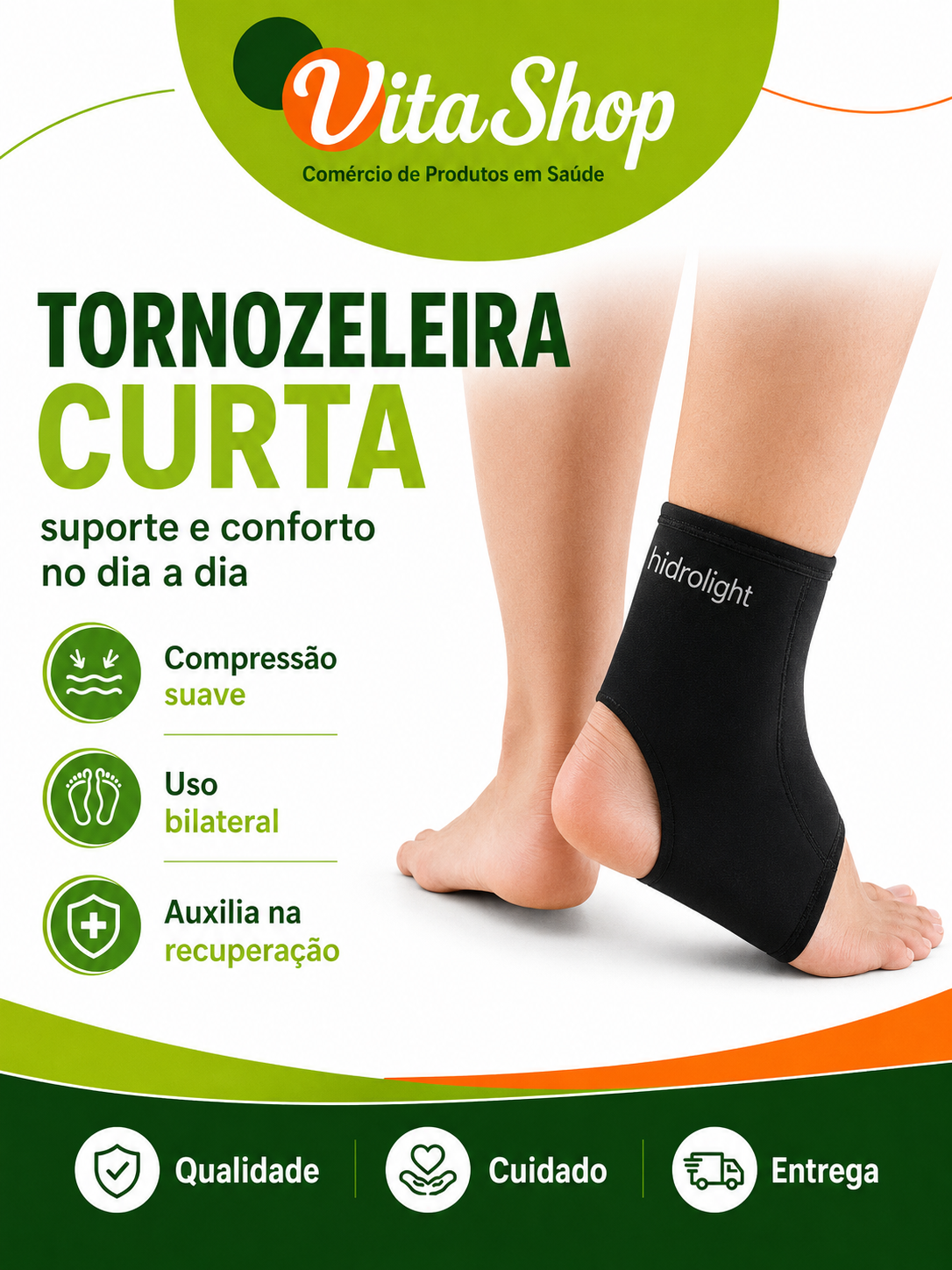 Tornozeleira Curta