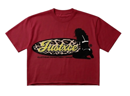 Justxce Graphic Crop Tee