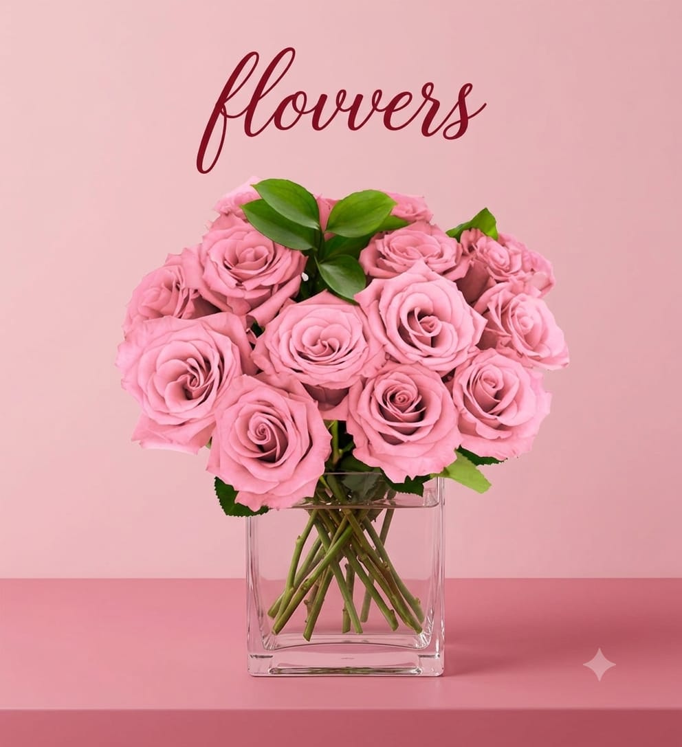 AVA-010 Pink Rose Bouquet