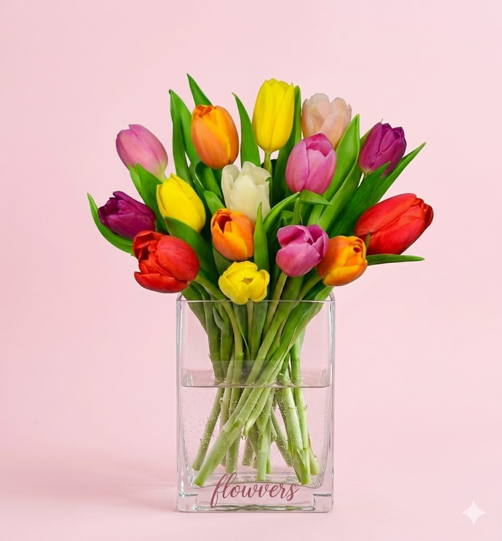 FYF-004 Mixed Tulip Bouquet