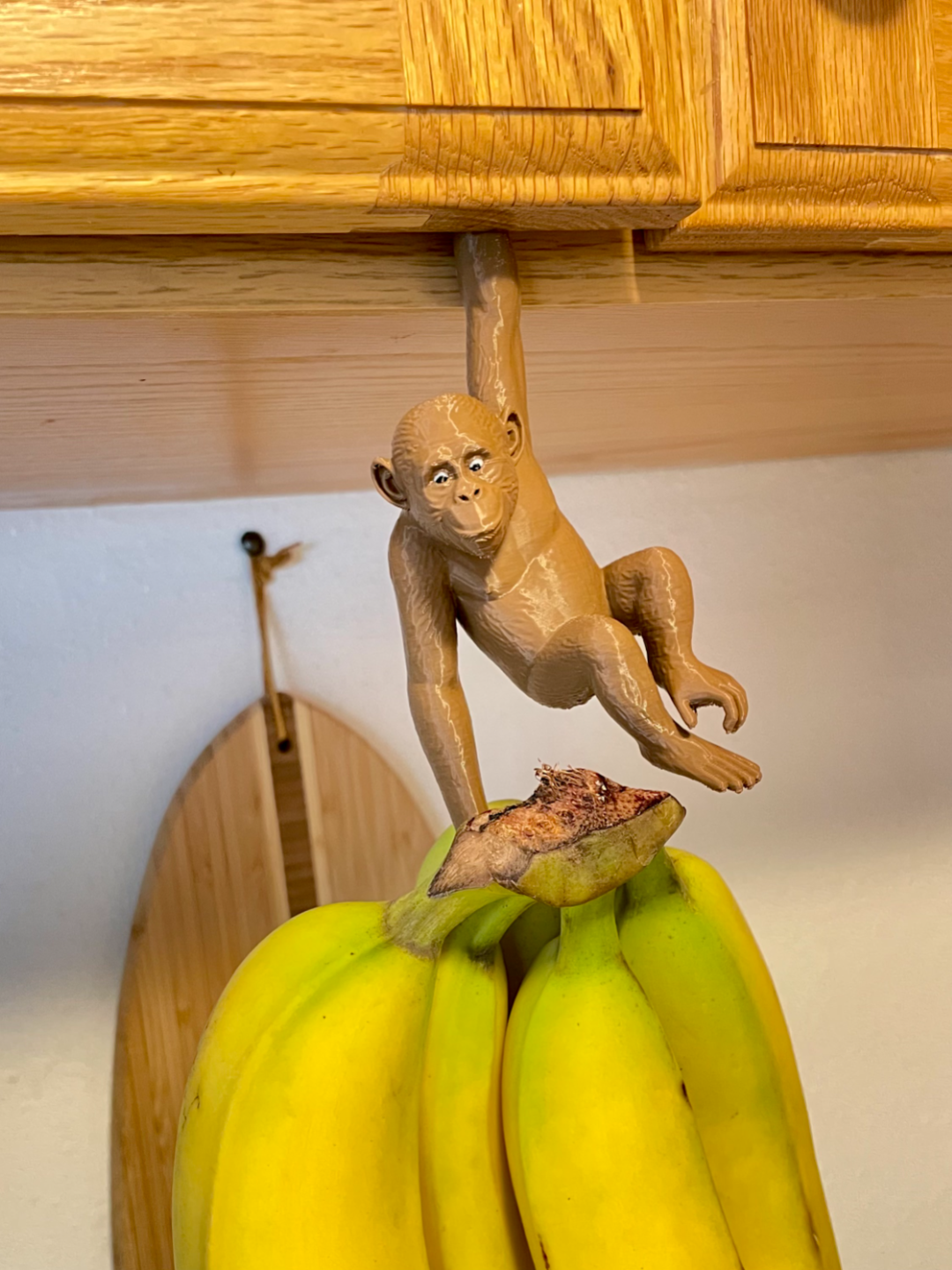  Monkey Banana Holder – 3D Printed Kitchen Fruit Hanger