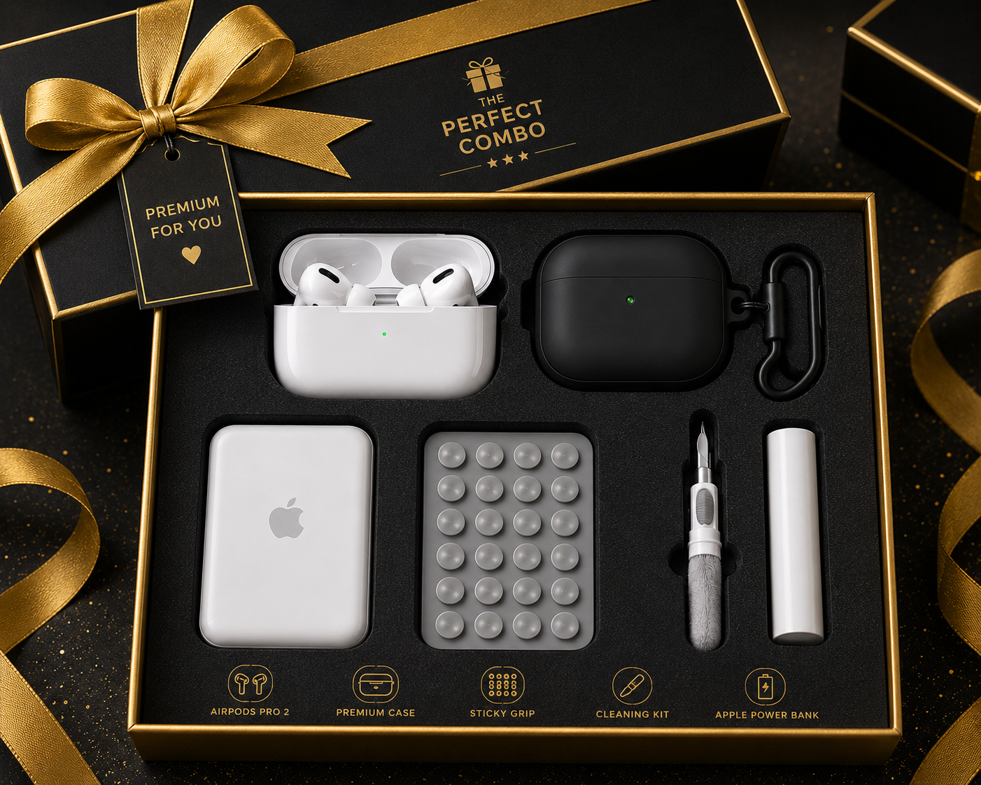 pods pro 2  ( 5-in-1 bundle )