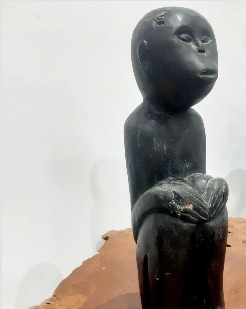 Antique Tanimbar wood carvings