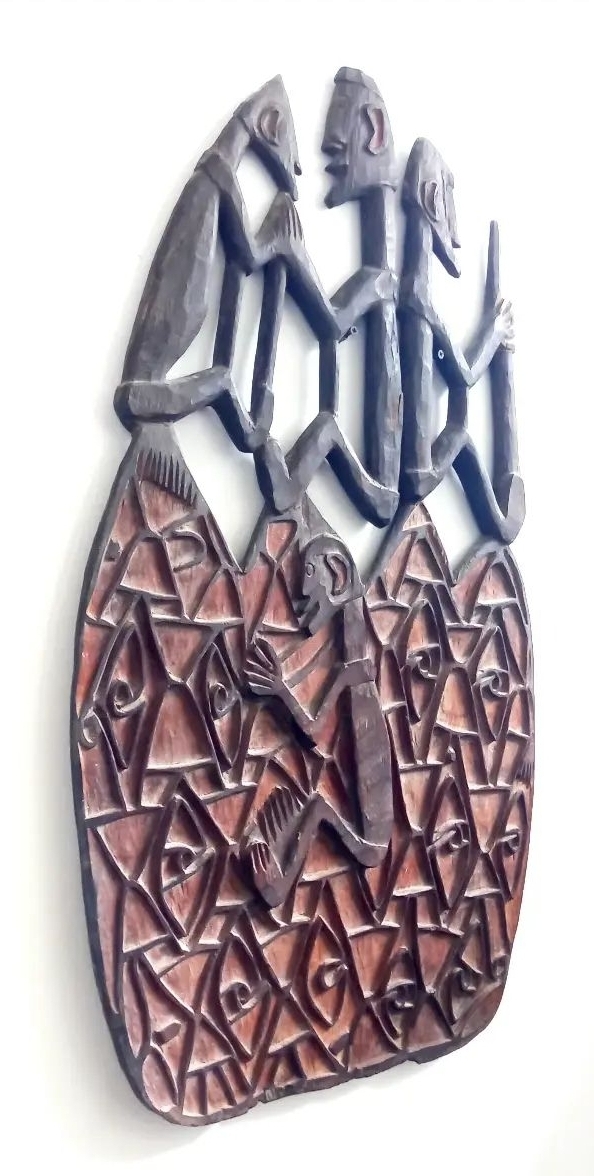 Antique Asmat artifacts