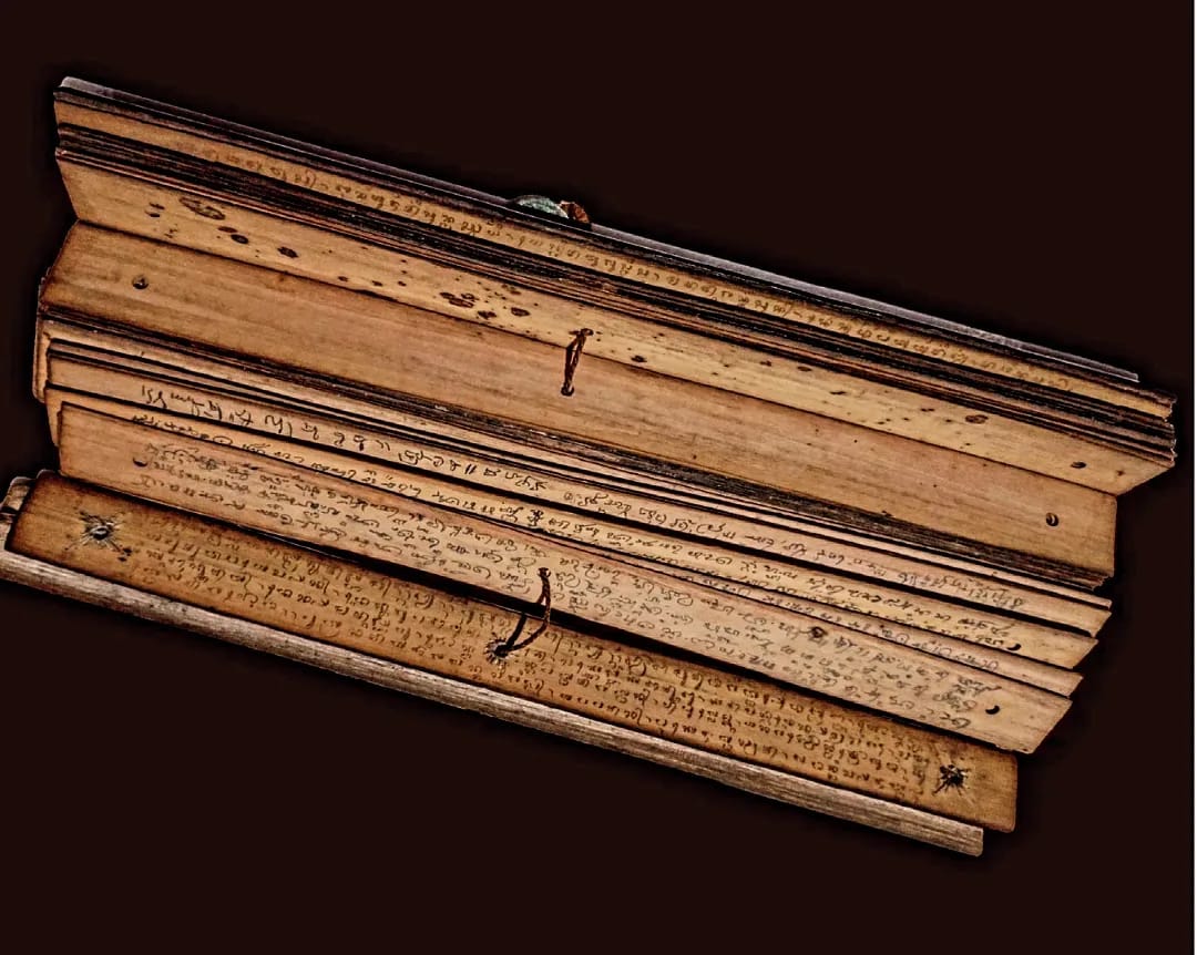 Antique Manuscript From East Java